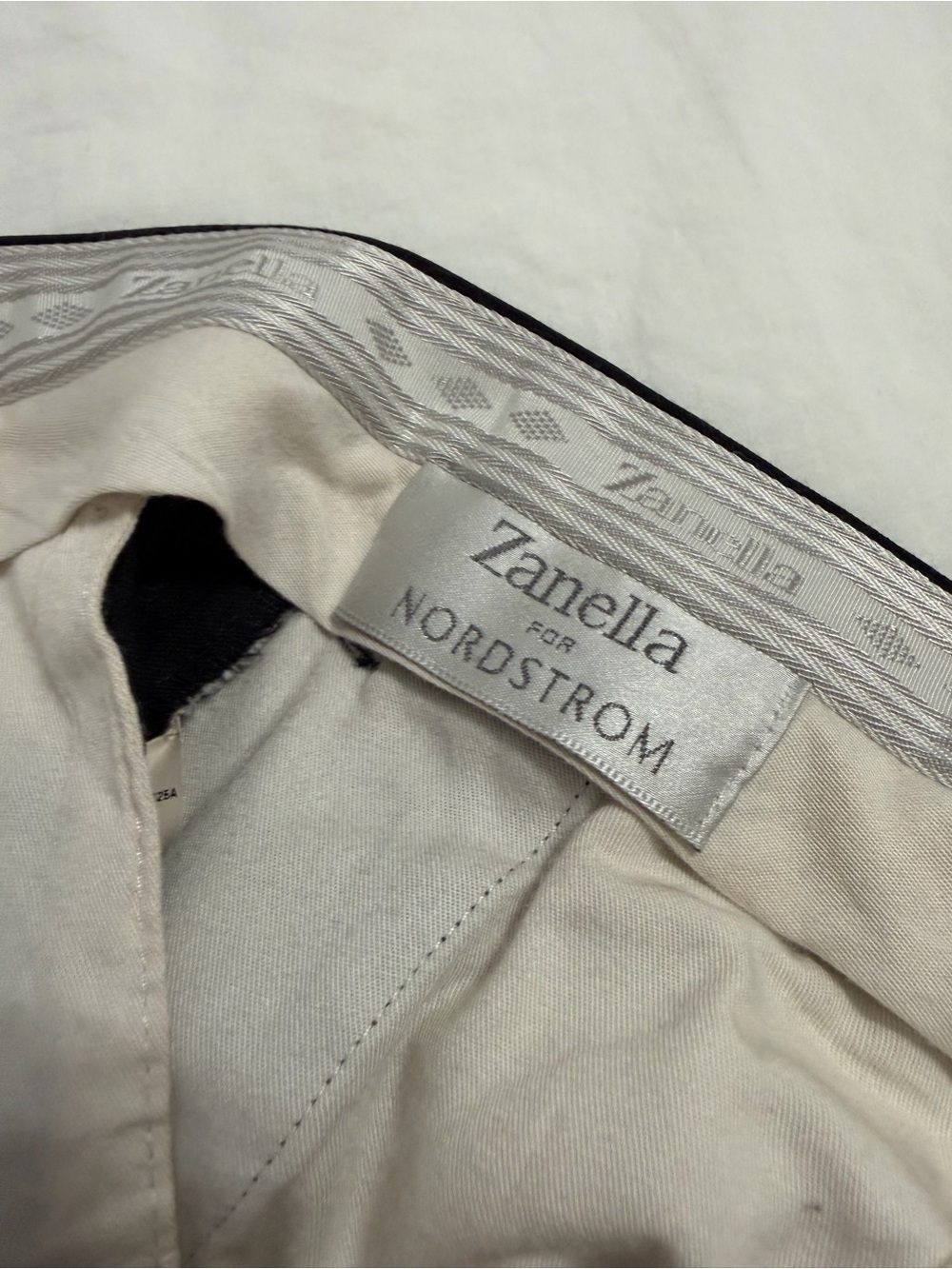 Zanella Light Cream Dress Pants